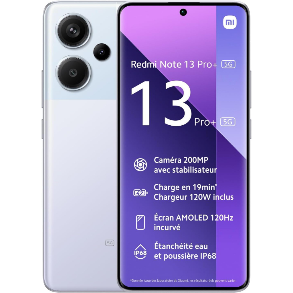 Xiaomi Redmi Note 13 Pro+ 5G (512GB + 16GB) 6.67" 200Mp Triple (สําหรับ Tmobile Mint Tello & Global)