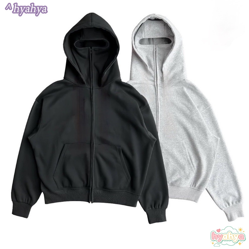 Ninja Zipper Hoodie Barack Lafa Hoodie Zipper Loose Jacket Unisex Non-Frilled Hoodie