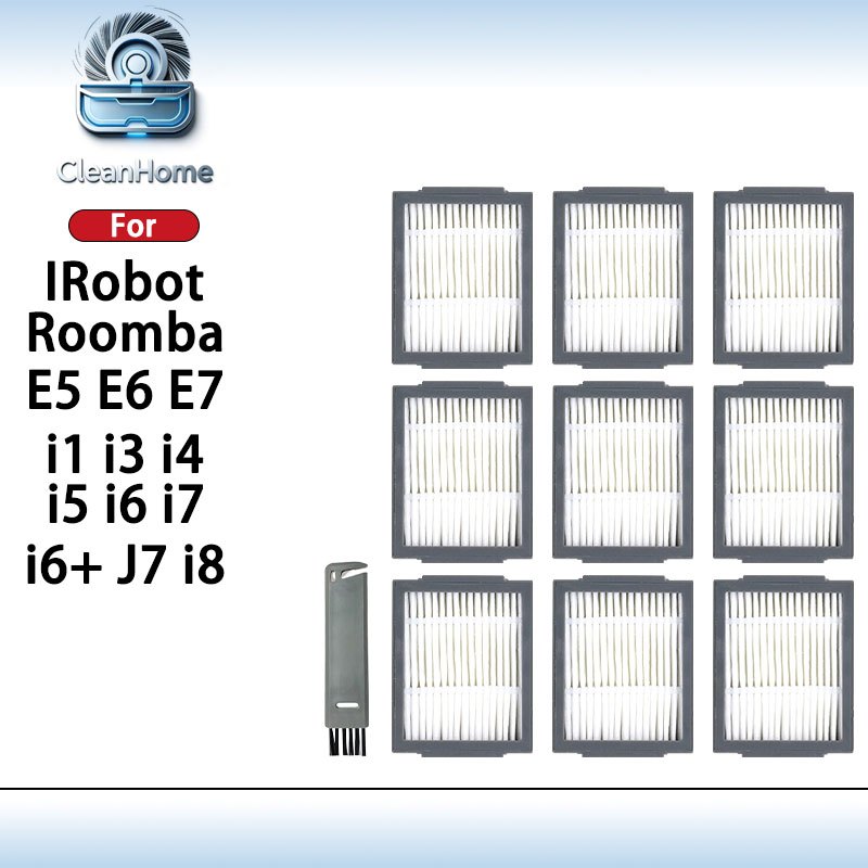 ตัวกรอง HEPA สําหรับ IRobot Roomba Evo, i,e Series: E5 E6 E7 I1 I3 I4 I5 I6 I7 I8 E, I, I, Series เค