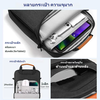 【จัดส่งจากประเทศไทย】NEBULAR 9-11/13.3 นิ้วกระเป๋าสะพายแบบพกพา Crossbody Messenge Storage สําหรับ Galaxy Tab