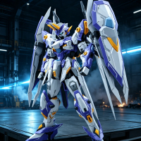 SNAA รอบตาราง Knights Achilles Achilles SHIELD Knights International Creative Mecha 1/144 ประกอบ