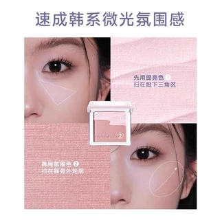 Judydoll Satin Gloss พาเลทบลัชออนสองสี Expansion Shrink Color Blush Cream