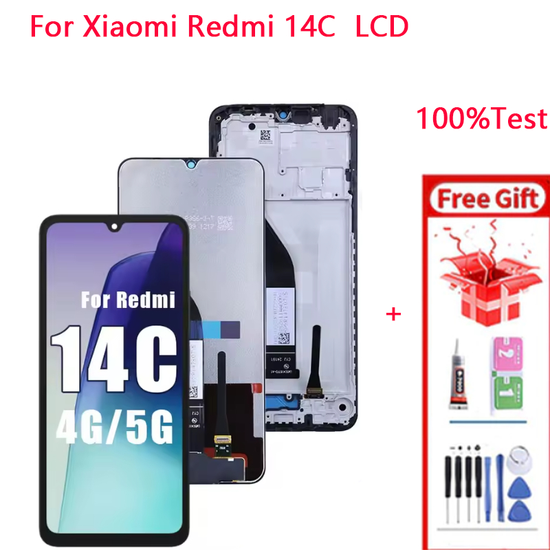 จอแสดงผล LCD สําหรับXiaomi Redmi 14C 4G 5G 2411DRN47C 2409BRN2CA 2409BRN2CG 2409BRN2CY 2411DRN471 To