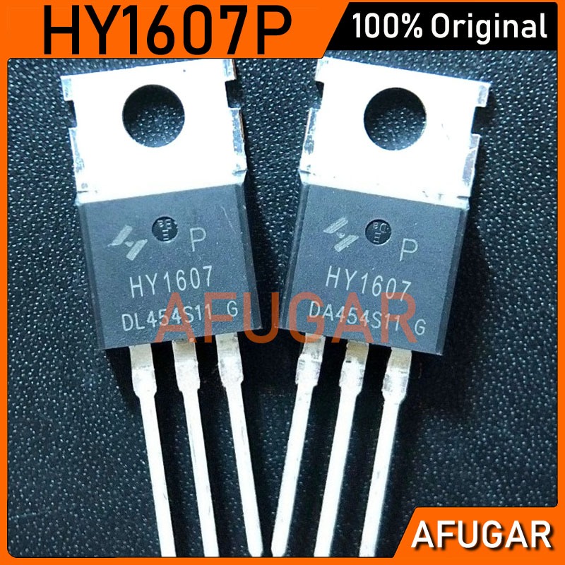 10PCS Original HY1607 HY1607P 68V/80A TO-220 Field Effect MOS Controller ทรานซิสเตอร์