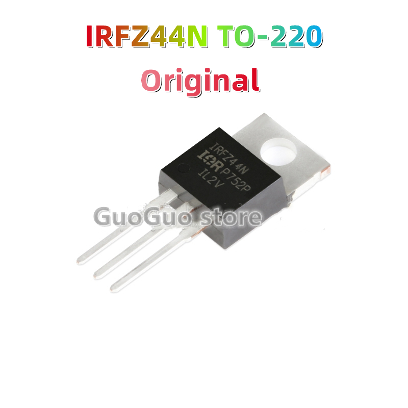 5pcs Original IRFZ44N TO-220 IRFZ44NPBF TO220 55V/49A N-channel MOSFET ทรานซิสเตอร์ใหม่ของแท้