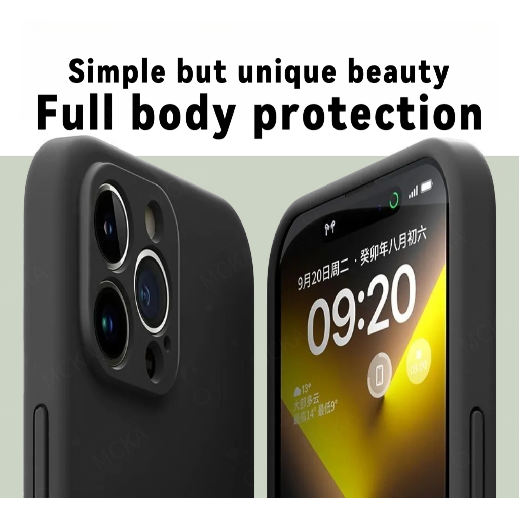 Solid Simple Frosted สําหรับ Xiaomi 17 15 14 13 13Lite 12 12X 12S 12T 11X 11i โทรศัพท์มือถือรวมทุกอย