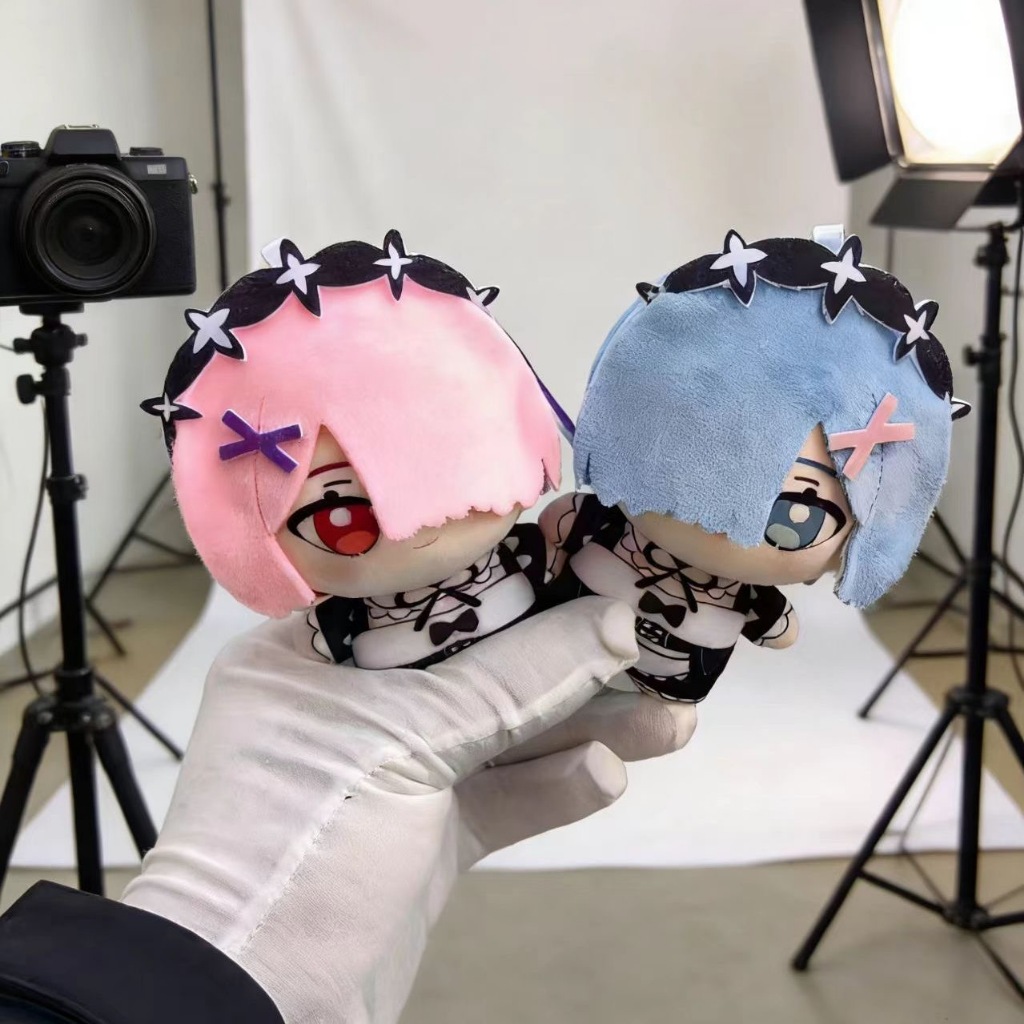 10cm Re:Life in a Different World from Zero Ram Natsuki Subaru Rem ตุ๊กตาของเล่นพวงกุญแจ Natsuki Sub
