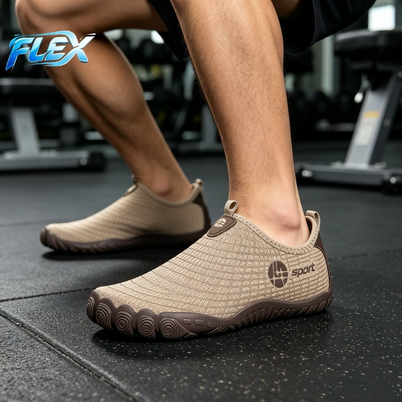 FLEX รองเท้าออกกําลังกายเงียบ, รองเท้า Barefoot, สําหรับเชือกกระโดดโยคะห้านิ้วแบบ Cross-training ในร