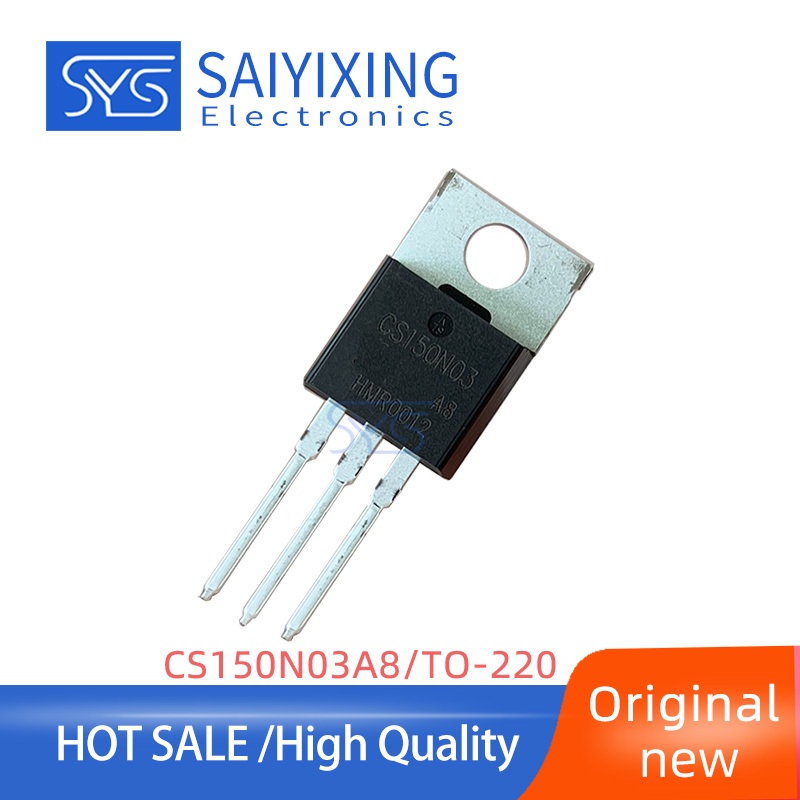 6 ชิ้น CS150N03u Original CS150N03A8 TO220 150A 30V MOSFET ทรานซิสเตอร์