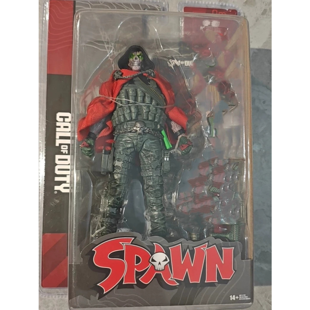 McFarlane Call of Duty ล่าสุด Spawn Burnt Version Action Figure