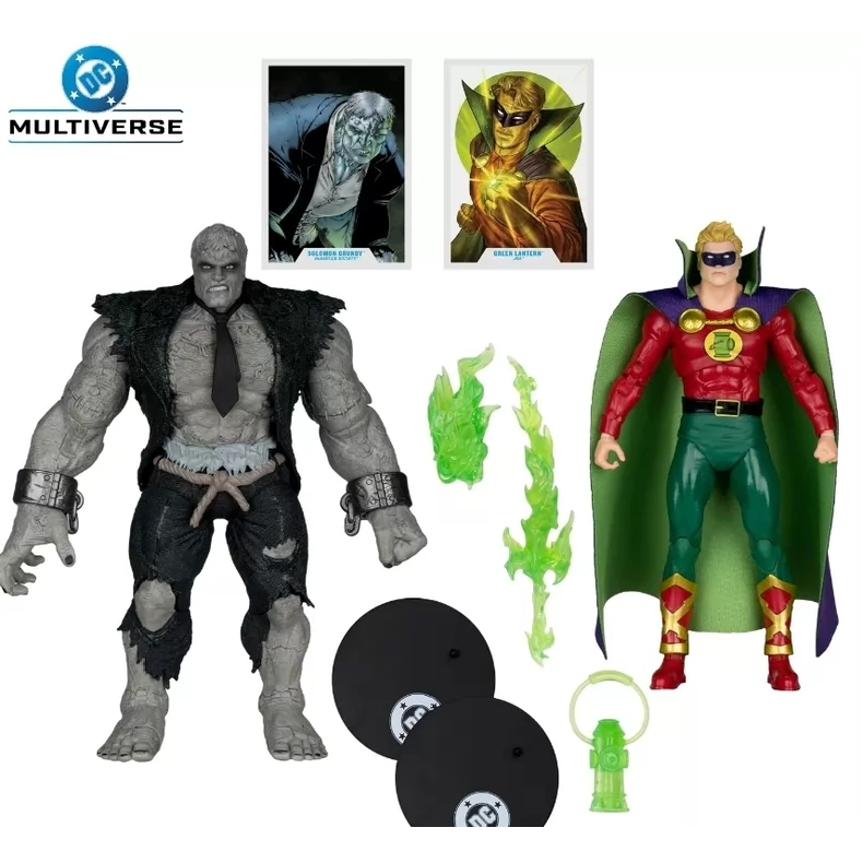 McFarlane DC Multiverse Solomon Grandi Green Lantern Double Action Figure