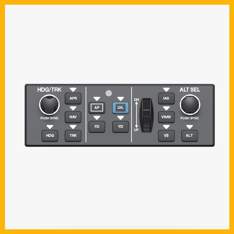 WINGFLEX DAP 500 Flight Simulator Digital Autopilot Panel Professional General Aviation Control for 