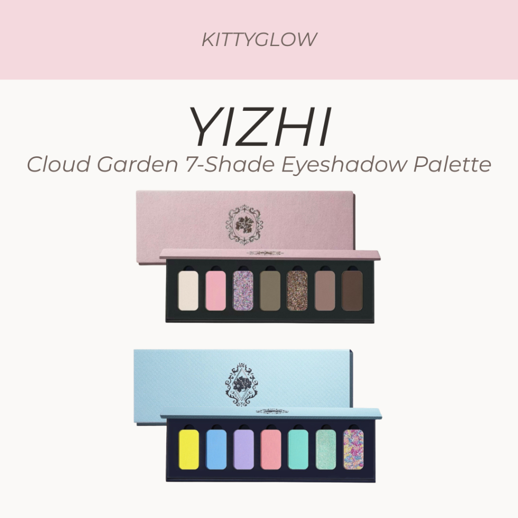 YIZHI Cloud Garden 7 เฉดสีอายแชโดว์ Palette
