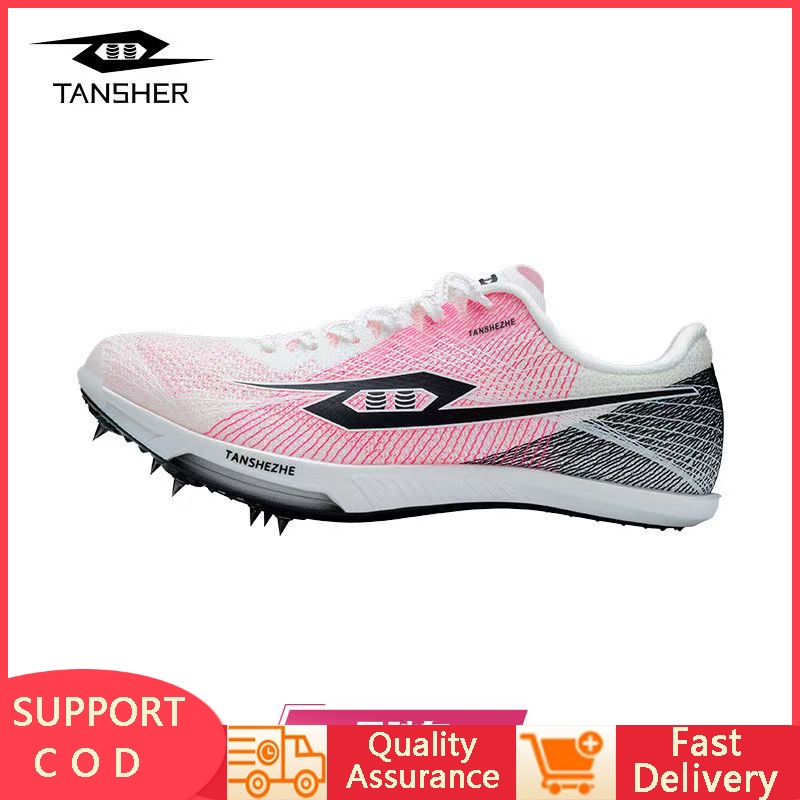 Air One Pro Air Cushion Spikes สําหรับ Professional Track และ Field Sprinting, Breathable Racing, แล