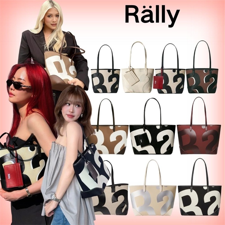 ✅แท้ Rälly🔥กระเป๋า Rally City Tote Bag x UNO☕The Classic Returns♠️📜❄️rally movement tote bag กระเป๋าสะพาย กระเป๋าถือ