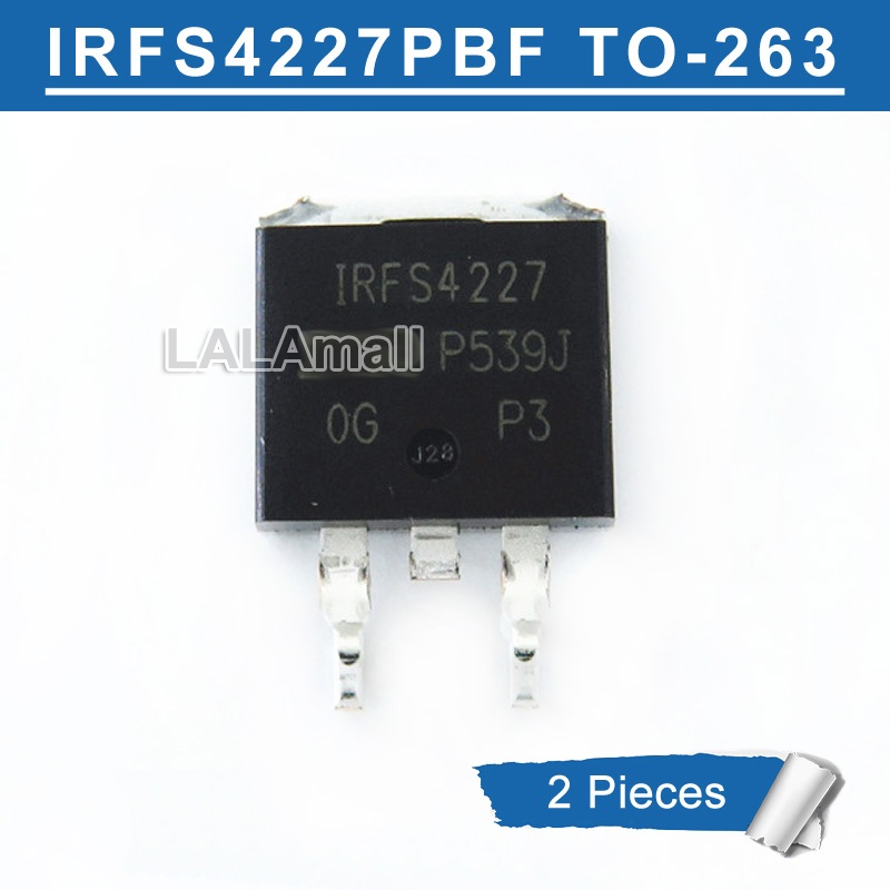 2pcs Original IRFS4227 TO-263 FS4227 IRFS4227PBF 130A/200V MOSFET ทรานซิสเตอร์ใหม่
