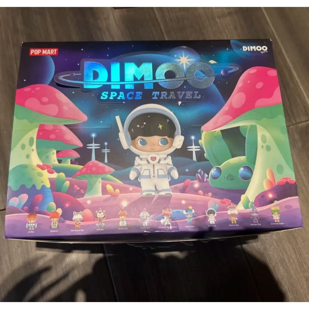 DIMOO Space Travel Series เครื่องประดับทํามือของเล่นอินเทรนด์ของขวัญเปิดกล่องเปิดกระเป๋า