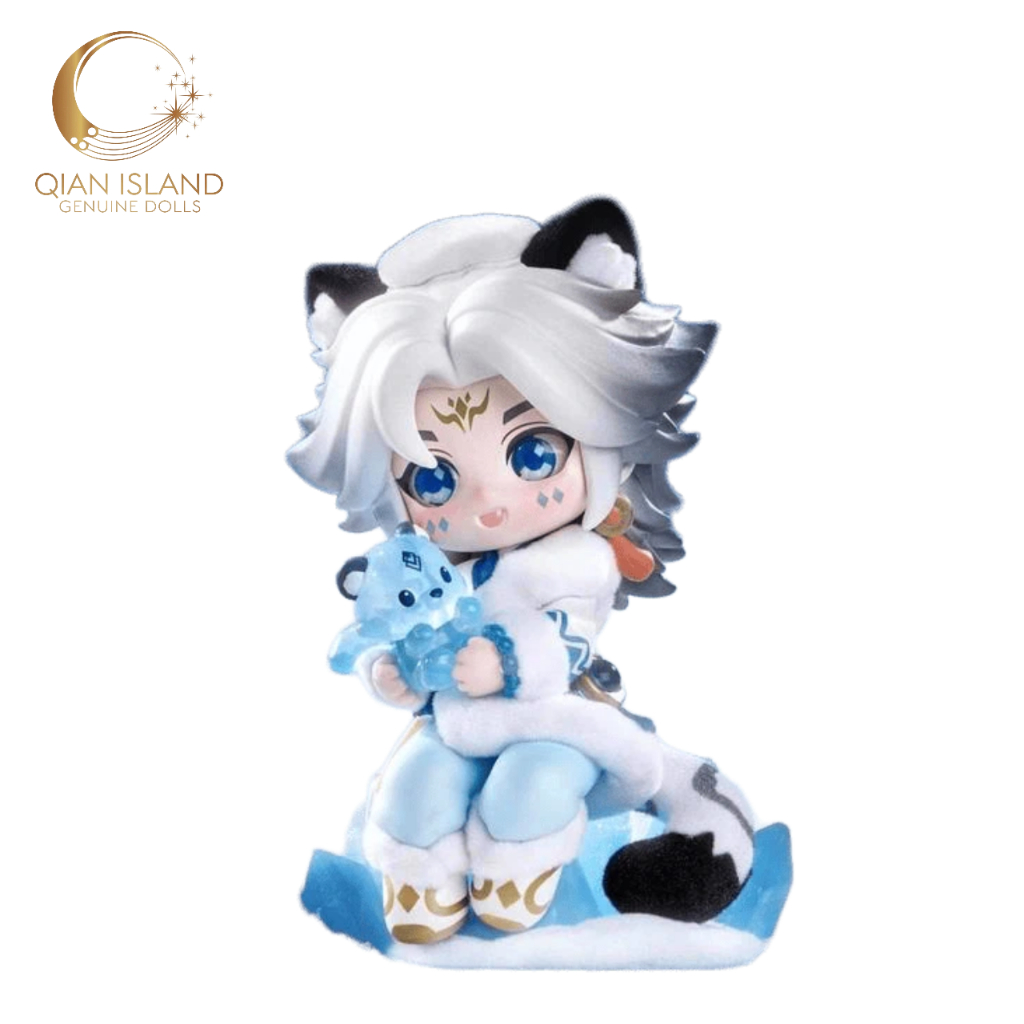 ของแท้ MINISO King Glory Crystal Canyon Series Tide Play กล่องตาบอดเครื่องประดับ Tide Play