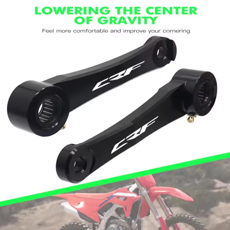 สําหรับ HONDA CRF 250R CRF 250RX CRF250RX 250R CRF450R 450RX อุปกรณ์เสริมรถจักรยานยนต์ด้านหลัง Drop 