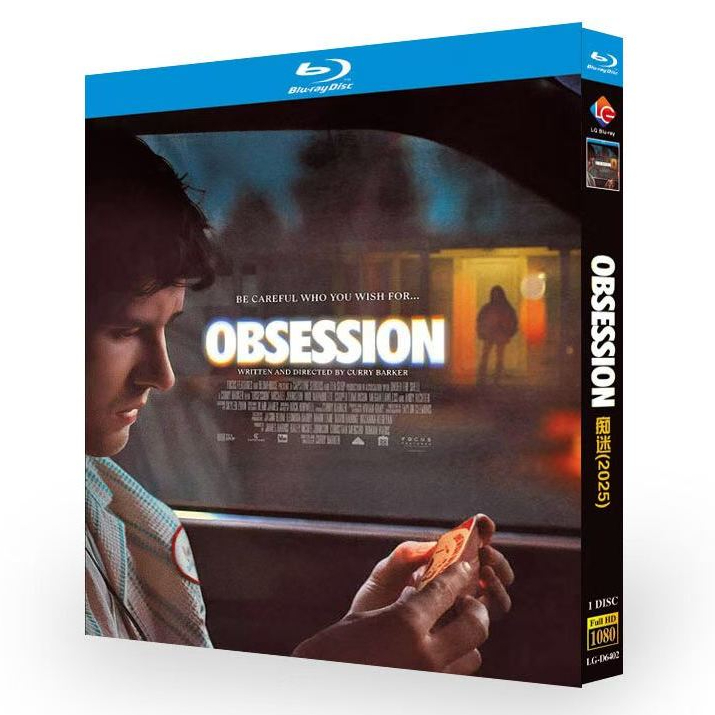 2026 ภาพยนตร์สยองขวัญบลูเรย์ Obsession 1080P Hobby Collection YD
