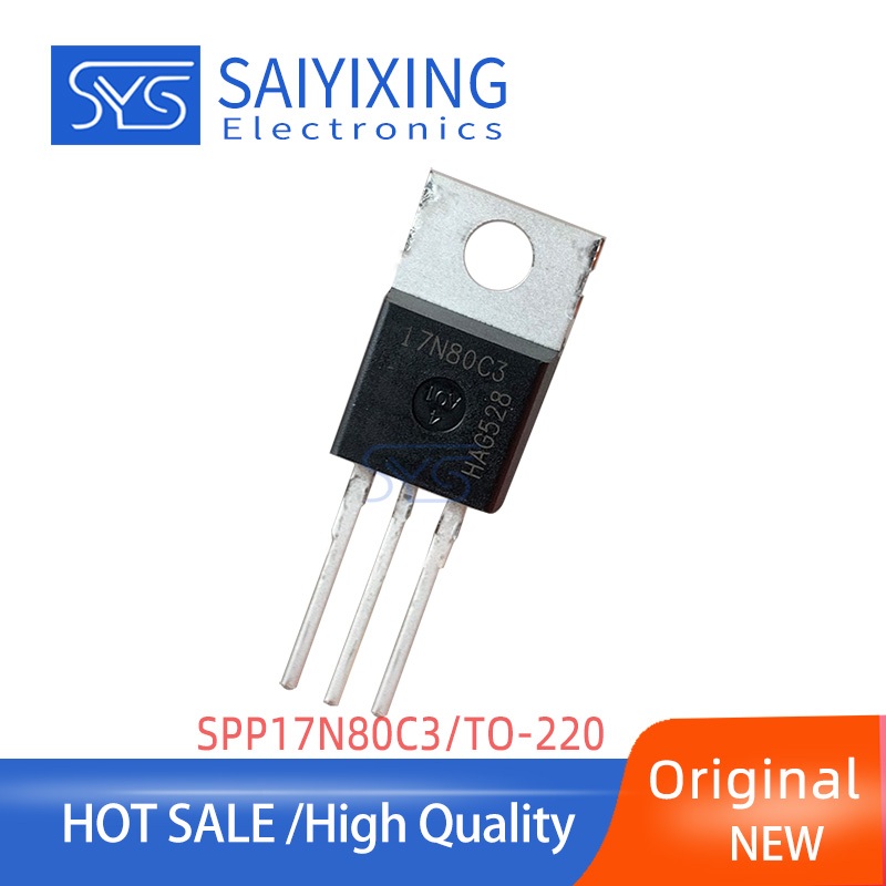 2PCS 17N80C3 Original SPP17N80C3 TO-220 MOSFET 800V 17A ทรานซิสเตอร์ 17N80