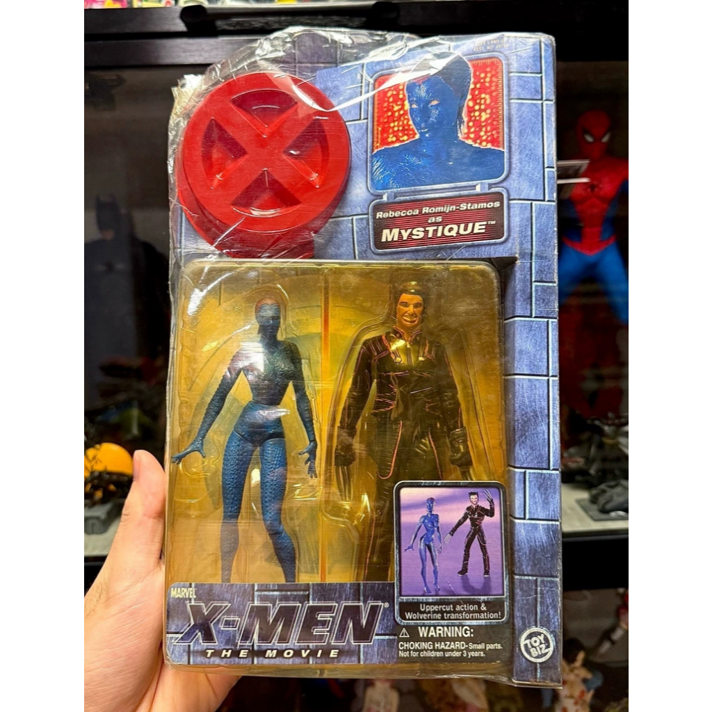 Toybiz X-Men Duo: Wolverine และ Mystique Action Figure