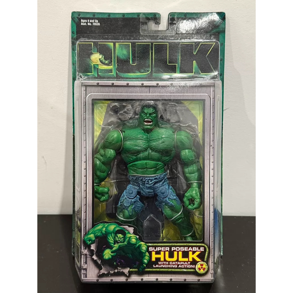 Toybiz Marvel Hulk Series Catapult Hulk Action Figure