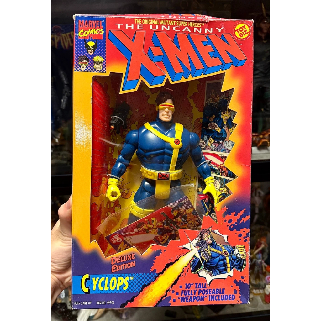 Toybiz Marvel X-Men Cyclops แอ็คชั่นฟิกเกอร์