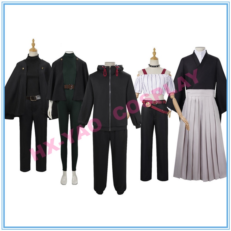 Jujutsu Kaisen The Culling Game เครื่องแต่งกายคอสเพลย์ Zenin Maki Itadori Yuji Kirara Hoshi เครื่องแต่งกายคอสเพลย์