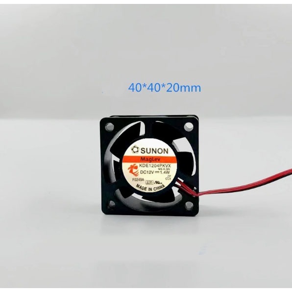Original Jianzhun SUNON 12V 1.4W KDE1204PKVX 4CM 4020 Maglev พัดลมเงียบพิเศษ