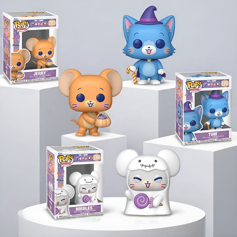 Funko POP Cat and Mouse Tom & Jerry: ตุ๊กตา Gokko Jerry ใน Tuffy รอบ Gokko