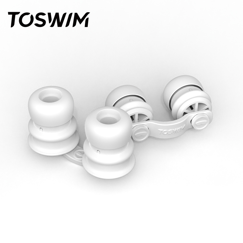 TOSWIM GillFuse ว่ายน้ําคัดจมูกว่ายน้ําเฉพาะผู้ใหญ่เด็ก Universal การเรียนรู้ว่ายน้ําไม่มีน้ํา Anti-Chking — صورة 4