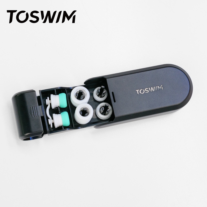 TOSWIM GillFuse ว่ายน้ําคัดจมูกว่ายน้ําเฉพาะผู้ใหญ่เด็ก Universal การเรียนรู้ว่ายน้ําไม่มีน้ํา Anti-Chking — صورة 3