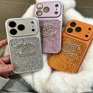 สไตล์คนดัง เคสไอโฟน 17 pro max 16 pro max 14 pro max 13 pro max 15 pro max เคส iphone 13 11 12 pro max 16 17 14 15 12 case ไอโฟน 16 pro 17 pro 16 plus 15 pro 14 pro 13 pro 12 pro 14 plus 15 plus เคสโทรศัพท์ กันกระแทก แท็ก Rhinestone