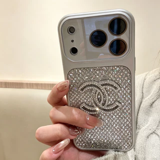 สไตล์คนดัง เคสไอโฟน 17 pro max 16 pro max 14 pro max 13 pro max 15 pro max เคส iphone 13 11 12 pro max 16 17 14 15 12 case ไอโฟน 16 pro 17 pro 16 plus 15 pro 14 pro 13 pro 12 pro 14 plus 15 plus เคสโทรศัพท์ กันกระแทก แท็ก Rhinestone