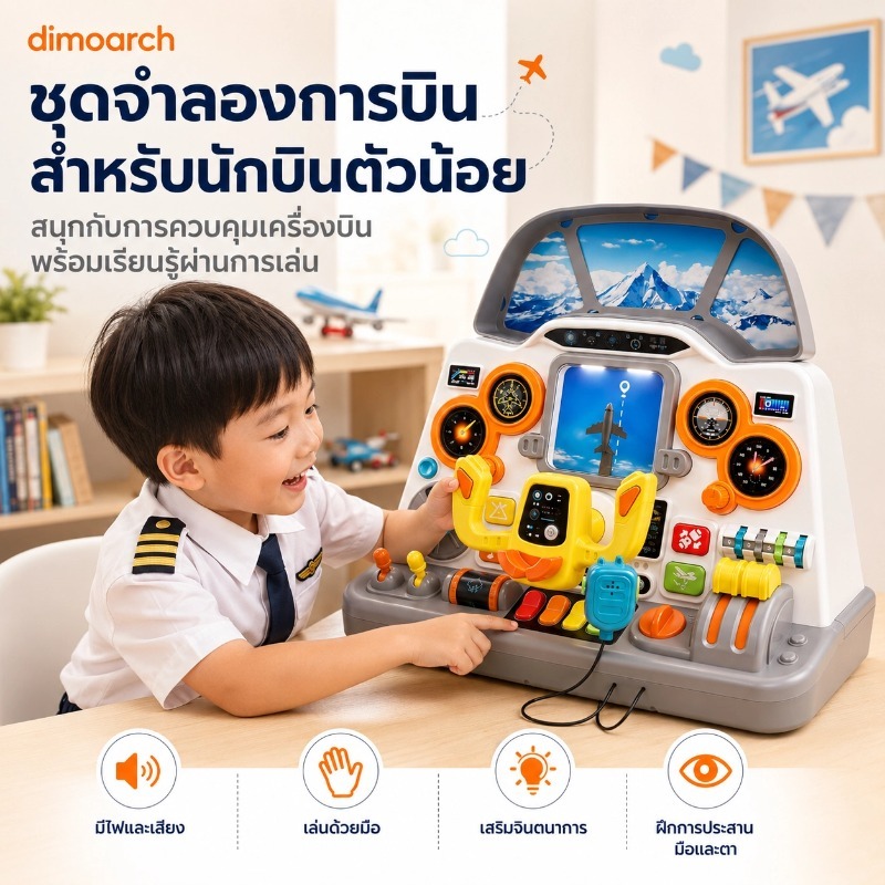 👉 ของเล่นเครื่องบินเด็กสุดฮิต มีเสียง มีไฟ เล่นสนุกมาก ของขวัญเด็กยอดนิยม 🎁