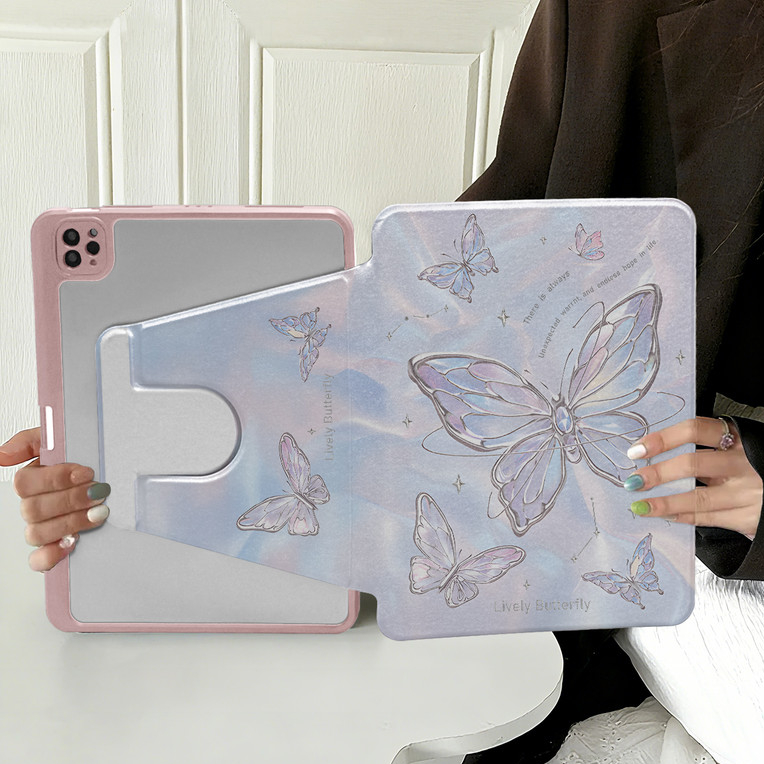 360°หมุนสําหรับ Samsung Galaxy Tab S9 + S10+ S9 FE + Plus 12.4 นิ้ว SM-X610 X616B X820 X826 X810 X81