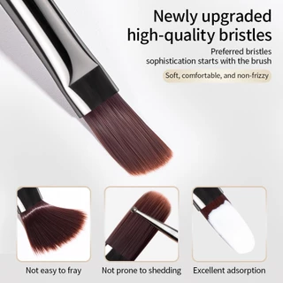 ปากกาแปรง Dual End ไม้จันทน์ ปลายคู่ คุณภาพแบรนด์ ลากเส้น+ต่อเจล พู่กันเพ้นท์เล็บ งานเจล อะคริลิค มือใหม่หัดใช้ พร้อมส่ง