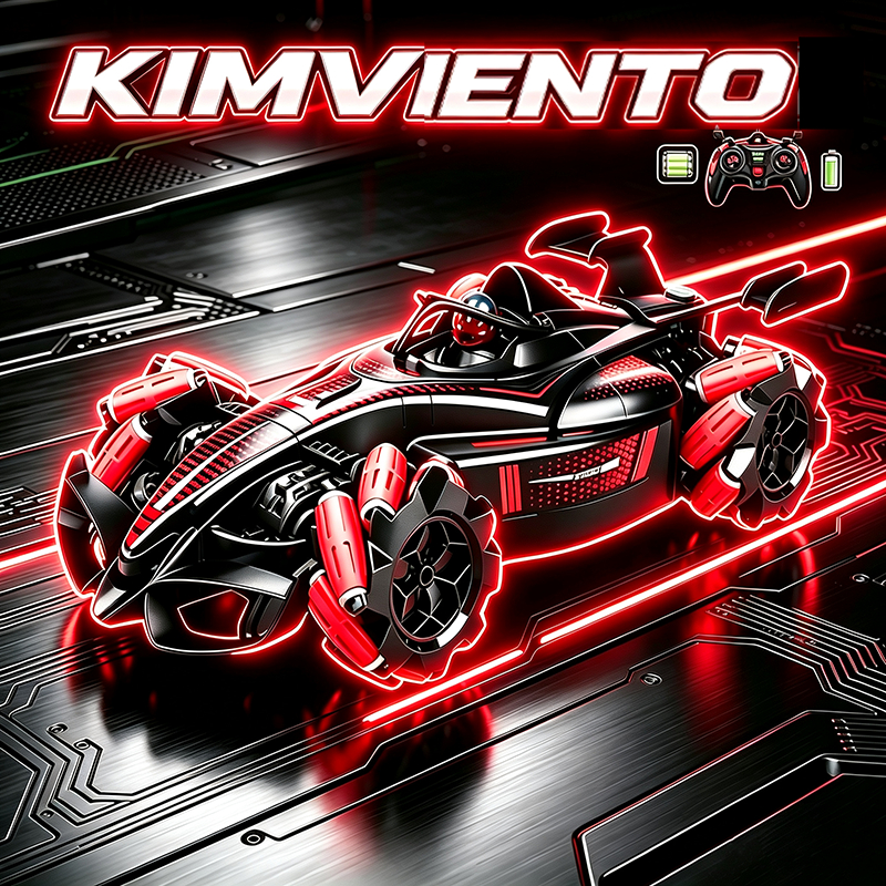 KIMVIENTO RC Rally 4WD Drift Truck 2.4G Remote Control Simulation Racing Car