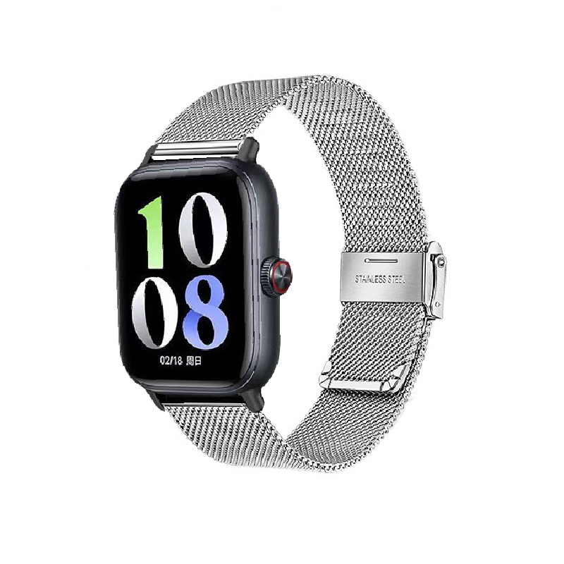 สําหรับ vivo Watch GT/GT2 Double Safety Buckle สายสแตนเลสทอตาข่าย