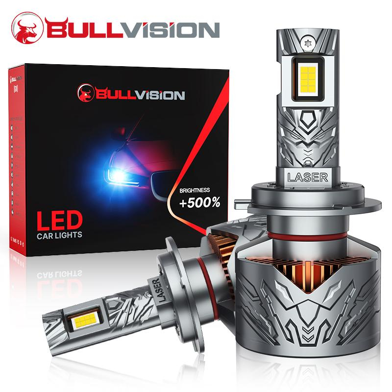 H7 LED ไฟหน้าหลอดไฟ 16PCS CSP ชิป H4 H11 LED Canbus H1 H9 H8 9005 HB3 9006 HB4 9012 HIR2 300W 6500K 