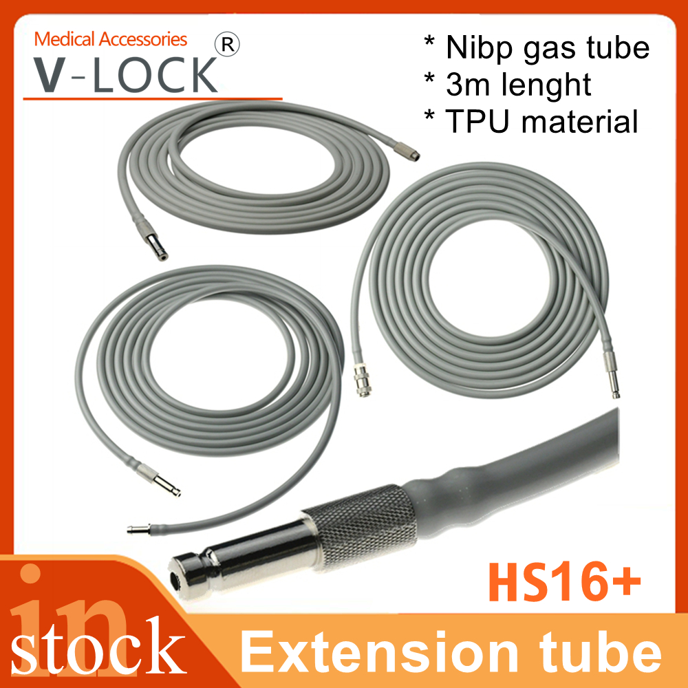 NIBP Cuff Extension Tube หลอดเดียว TPU วัสดุความยาว 3m PHI*LI*PS เครื่องวัดความดันโลหิต cuff Monitor