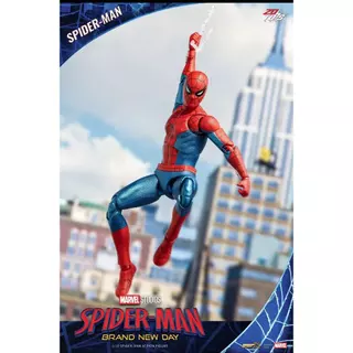 ▲KKangT▲ Genuine ZD TOYS- Marvel brand new day spider-man 7-inch 1：10 movable doll toy