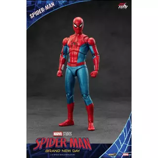 ▲KKangT▲ Genuine ZD TOYS- Marvel brand new day spider-man 7-inch 1：10 movable doll toy