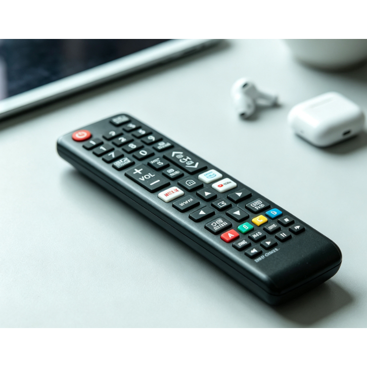 สําหรับ Samsung BN59-011483E สมาร์ททีวีรีโมทคอนโทรล Fit QA50QEF1AXXXZW QA55QEF1AXXXZW พร้อม Netflix 
