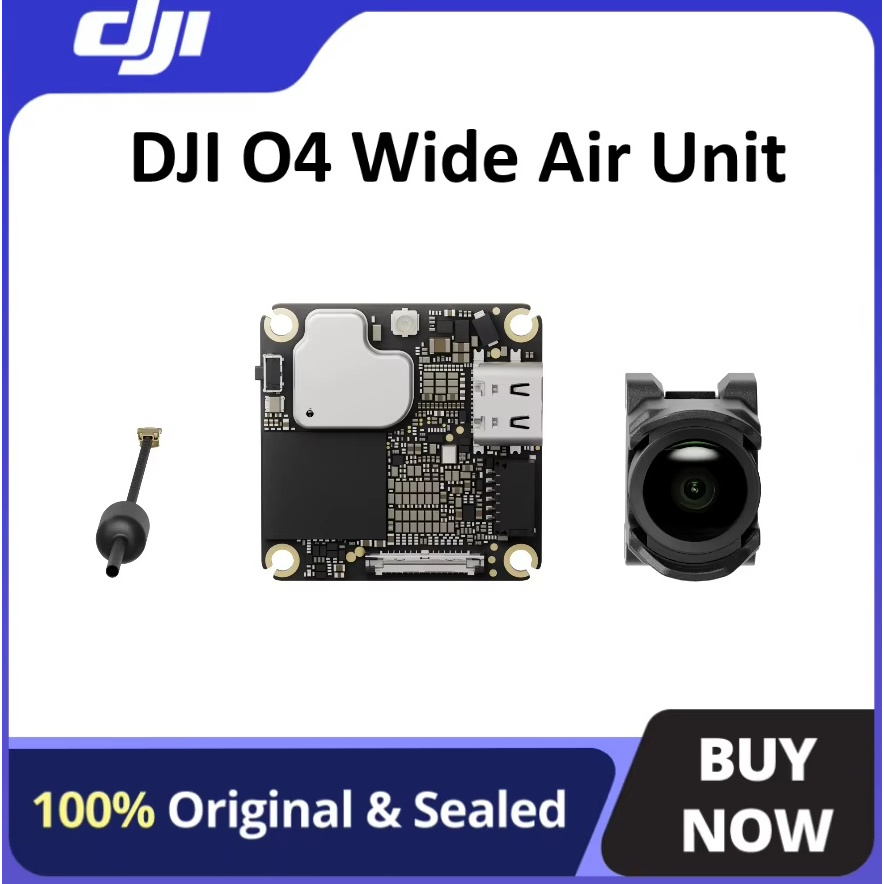 O4 Wide Air Unit สําหรับรีโมทคอนโทรล FPV 3 159° มุมกว้าง 1/2 นิ้ว CMOS O4 การส่งภาพดิจิตอลสําหรับ DJ
