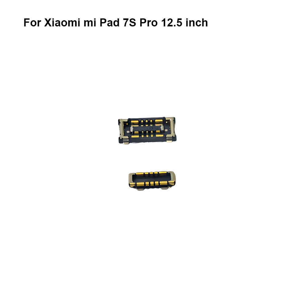 Kaiyue 2 ชิ้นด้านใน FPC Connector แบตเตอรี่ผู้ถือคลิปสําหรับ Xiaomi mi Pad 7S Pro 12.5 นิ้ว Logic บน