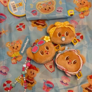 WaitkyNew ArrivalWaDao LianMeng | Butter Bear Cute Summer Dopamine Colourful Phone Lanyard, Phone Strap & Bag Charm
