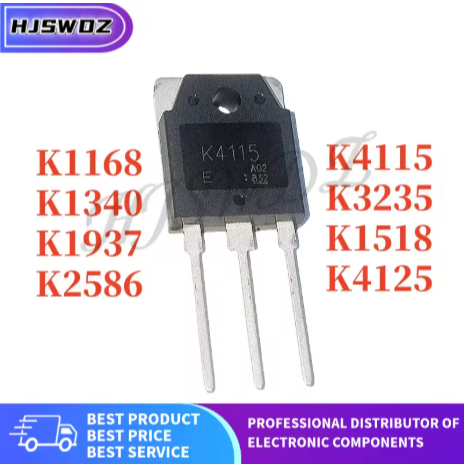 5PCS 2SK3235 2SK1168 2SK1340 2SK1937 2SK1518 2SK4115 2SK4125 2SK2586 K3235 K1168 K1340 K1937 K1518 K
