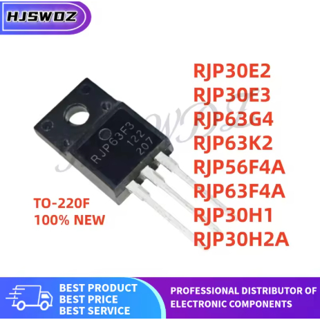 1-5PCS RJP30E2 RJP30E3 RJP63G4 RJP63K2 RJP56F4A RJP63F4A RJP30H1 RJP30H2A TO-220F MOS หลอดใหม่